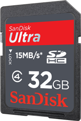 Card SanDisk Ultra SDHC 32GB