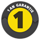 garantie 1 an