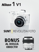 Nikon 1 V1 + BONUS al doilea obiectiv