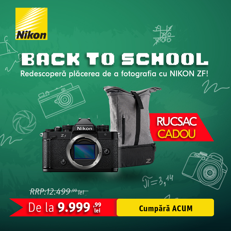 Promotie Back to school - Nikon Zf PROMO + CADOU