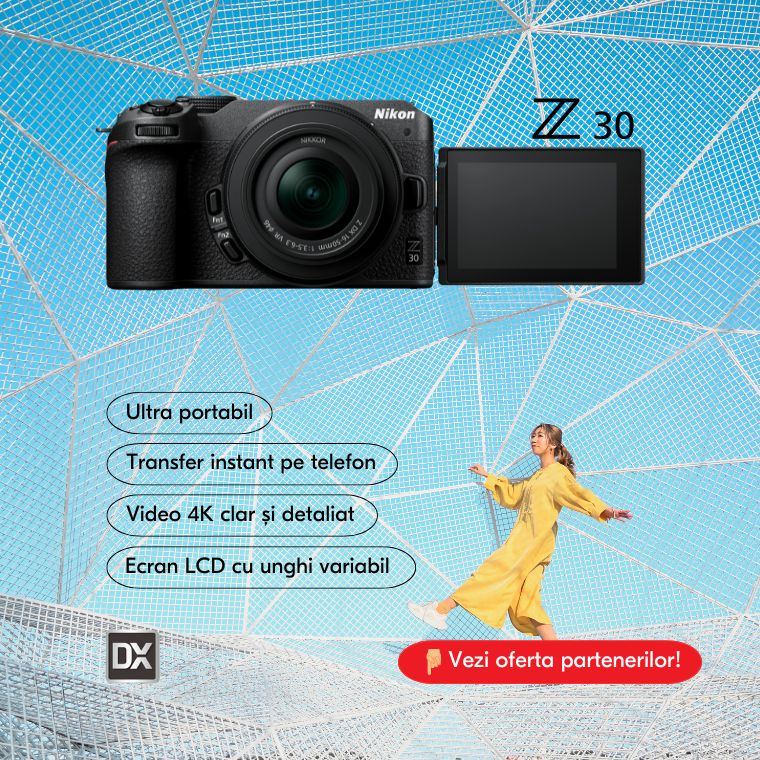 Promotie Nikon Z30 - format DX