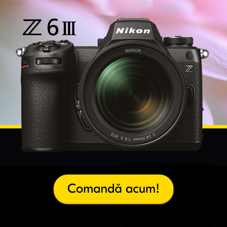 Promotie Nikon Z6III - disponibil pentru comanda!