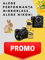 In perioada 28 martie - 26 aprilie 2023 aparatele foto Mirrorless Nikon selectate se afla in oferta la partenerii oficiali Nikon din Romania. www.nikonisti.ro