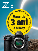 Nikon Z8 este primul aparat Mirrorless foto-video din Romania cu o garantie de 3 ani! Profita acum!