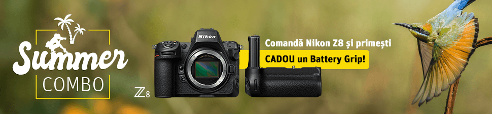 Summer COMBO - Comanda Nikon Z8 si primesti CADOU un Battery GRIP